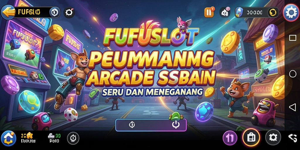 Tampilan gameplay seru FUFUSLOT dalam mode Arcade yang penuh tantangan.