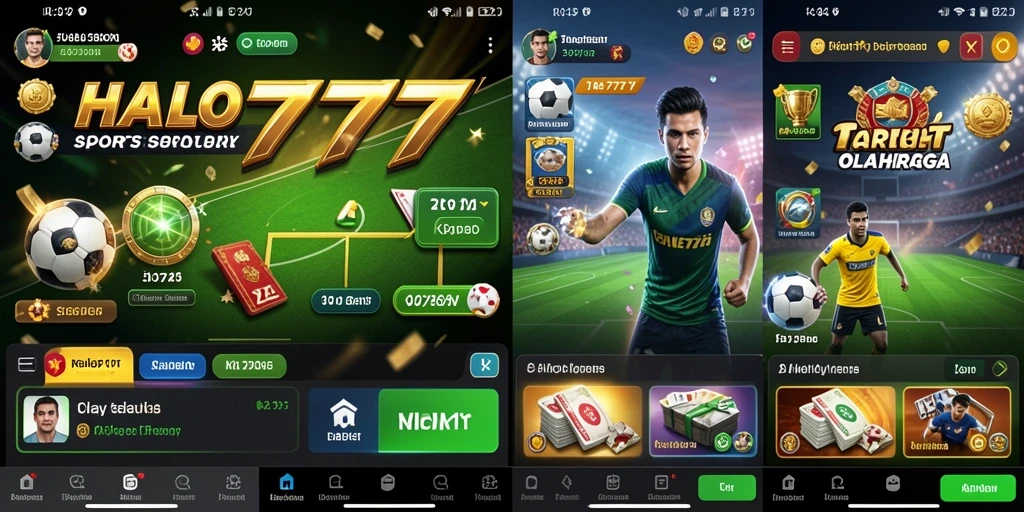 Screenshot HALO777 menampilkan pengalaman taruhan olahraga yang mendebarkan.