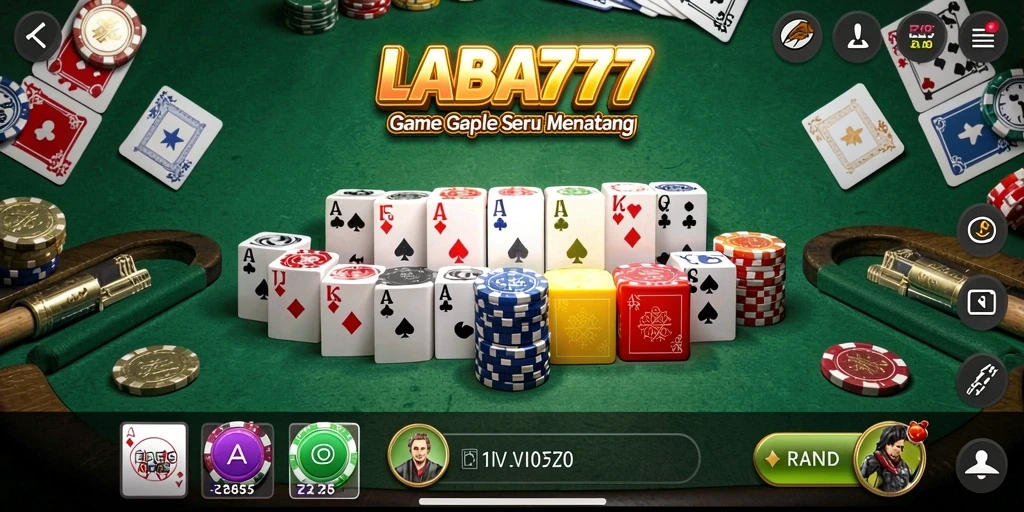 Tampilkan gameplay seru Gaple di LABA777.