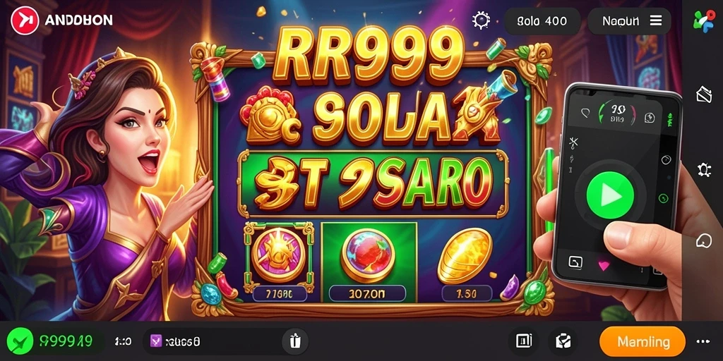 Tampilan screenshot RR999 menampilkan gameplay seru dari permainan Slot.