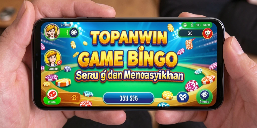Tampilan gameplay seru dari TOPANWIN yang menampilkan suasana permainan Bingo.